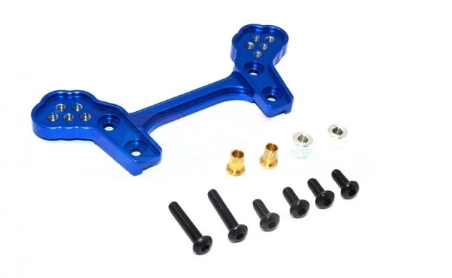 Alu Voorste Schokbrekertoren Tamiya DT-03 - Blauw