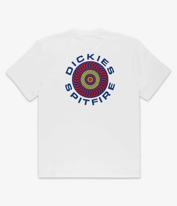 DICKIES X SPITFIRE LOGO TSHIRT (WHITE)