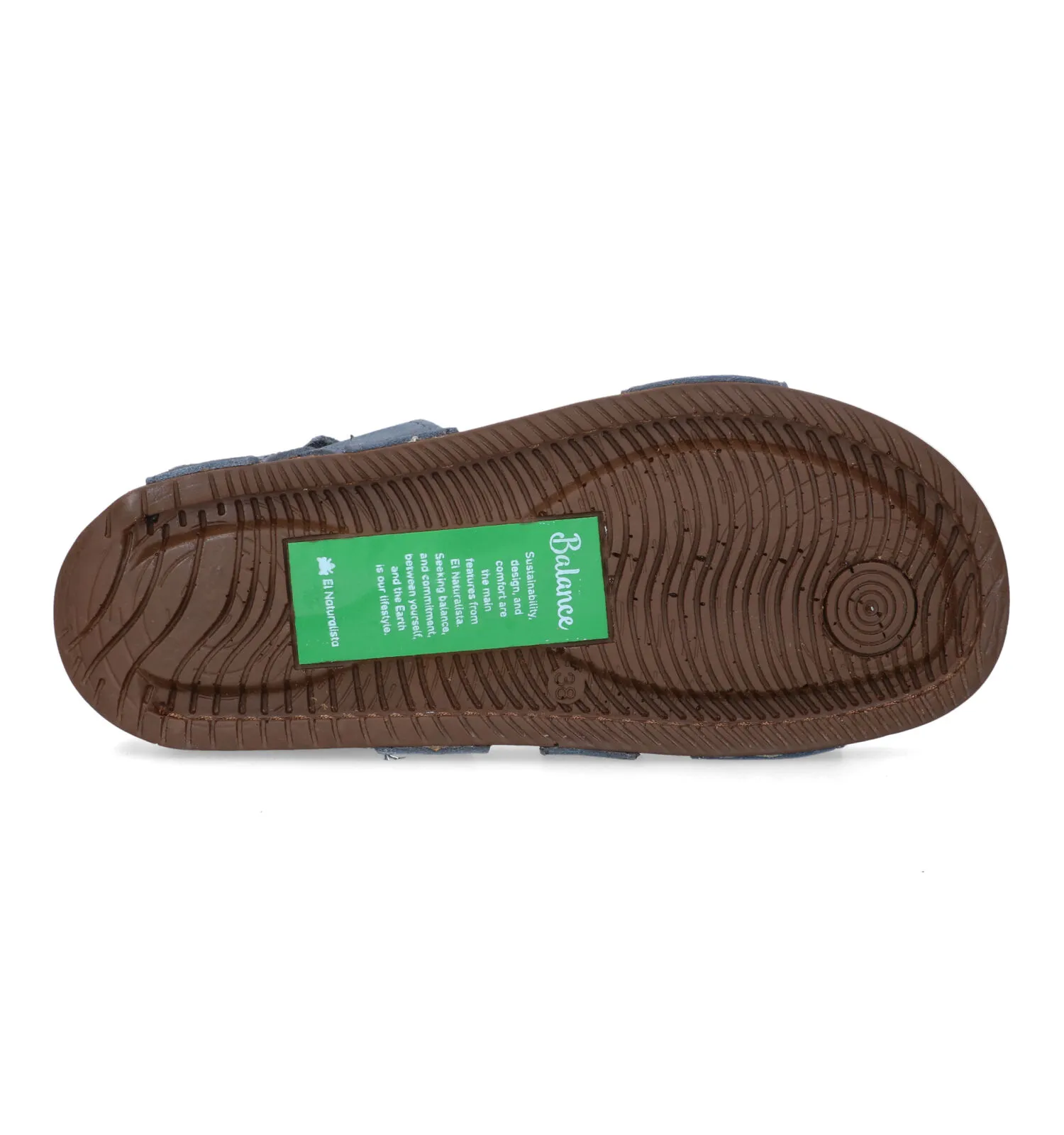 El Naturalista Sandalen blauw