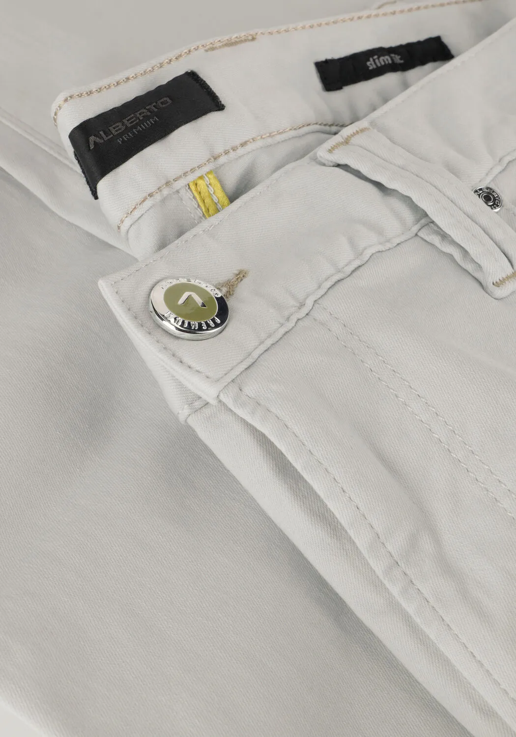 lichtblauwe alberto slim fit jeans slim