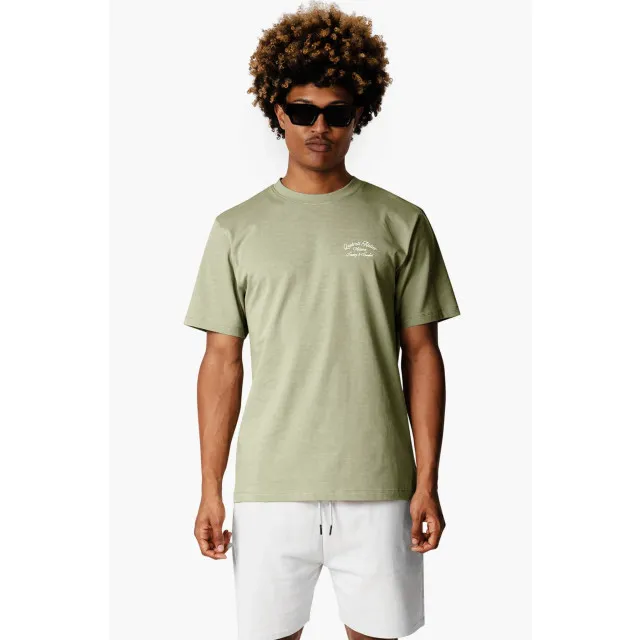 Quotrell Atelier milano tee faded olive