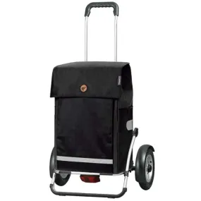 Royal Shopper Plus Martje, zwart (opblaasbare wielen)
