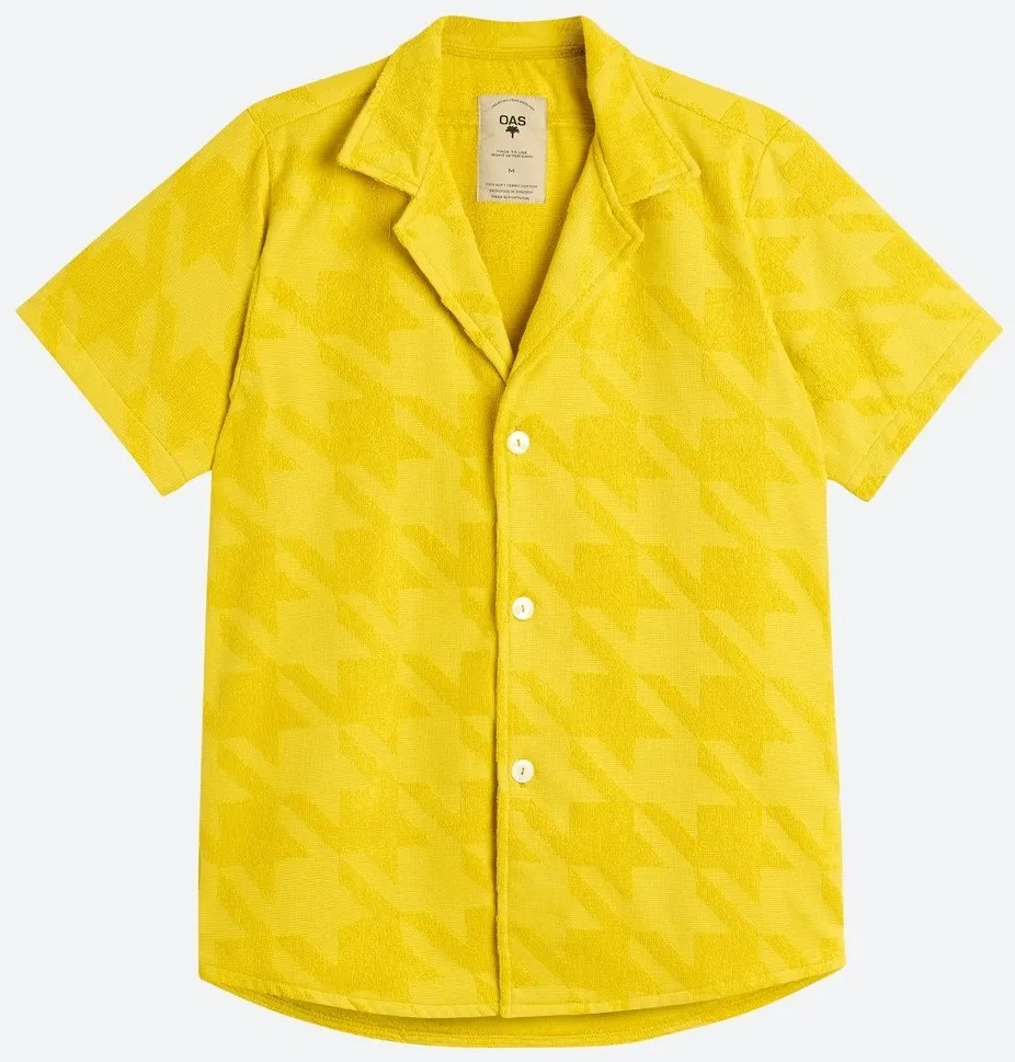 Shirt OAS Men Sculpted Tooth Terry Shirt