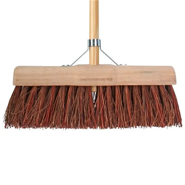 Talen Tools Bezem Natuurvezel 160cm met Steel
