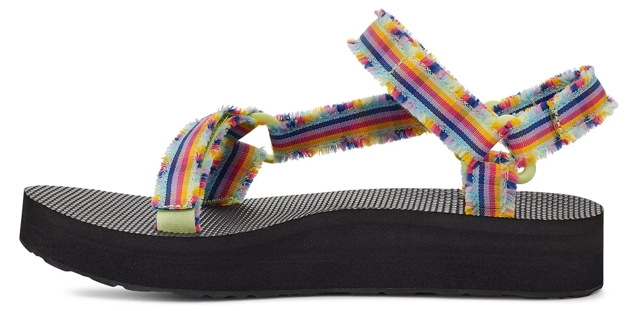 Teva Women Midform Fray Frazier Black Multi
