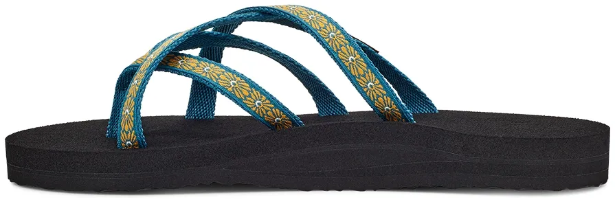 Teva Women Olowahu Flower Loom Yellow