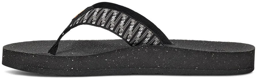 Teva Women ReFlip Stacks Black White